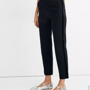 Tapered Pants: Velvet Tuxedo Stripe Edition